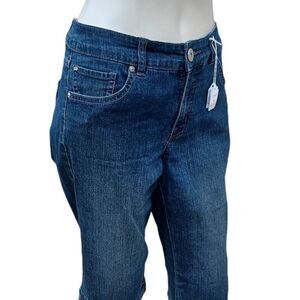 447910...BandolinoBlu Crop Jeans Size 6